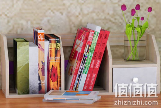 双箭桌面书架