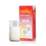 心朗 全脂纯牛奶200ml*30盒 健一网价格
