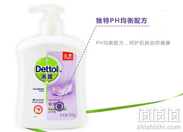 滴露敏感呵护抑菌洗手液