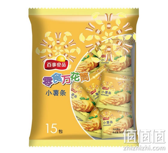 百事食品零食万花筒小薯条190g