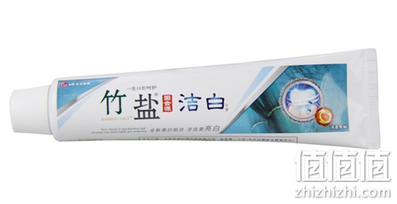 LG竹盐固齿源洁白牙膏