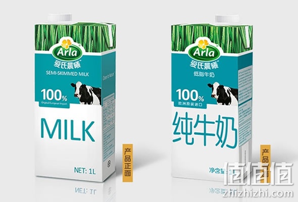爱氏晨曦低脂牛奶1L
