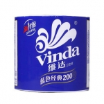 维达 蓝色经典3层卫生纸 200克*10卷 苏宁易购价格