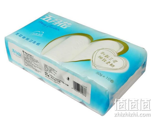 五月花无芯卷纸80g*10卷