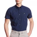 3.5折清仓价：Calvin Klein 卡尔文•克莱恩男士纯棉短袖衬衫 美国亚马逊 Amazon