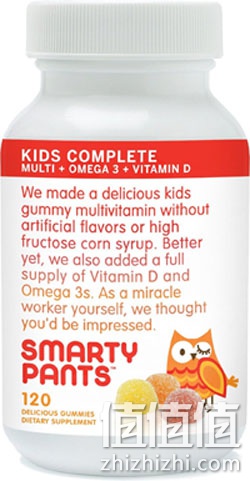 SmartyPants 儿童复合维生素咀嚼软糖