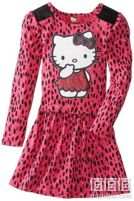 Hello Kitty 凯蒂猫纯棉毛圈布童裙