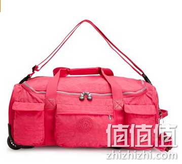 Kipling 凯普林 Discover Small 粉红单肩手提包