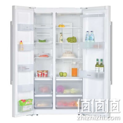 西门子对开门冰箱
