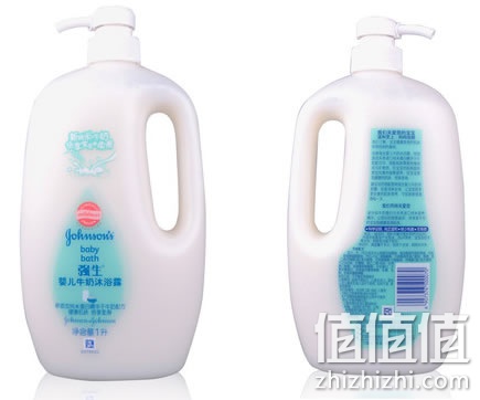 强生婴儿牛奶沐浴露1L
