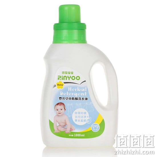 玲瑶婴儿草本防螨洗衣液1000ml*4瓶