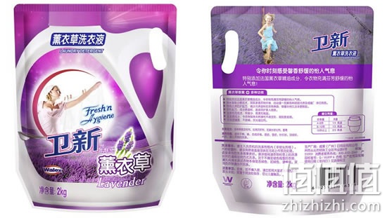 卫新薰衣草洗衣液2kg袋装