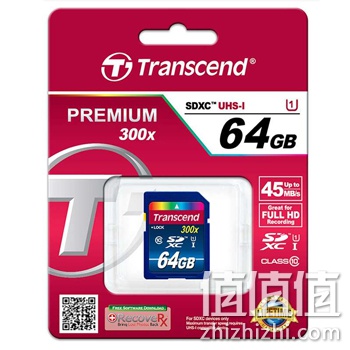 创见64G(UHS-I 300X)SDHC存储卡