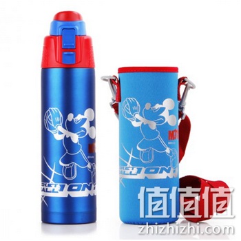 迪士尼活力真空直饮壶500ml 