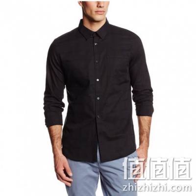 Calvin Klein卡尔文·克莱恩男士纯棉长袖衬衫