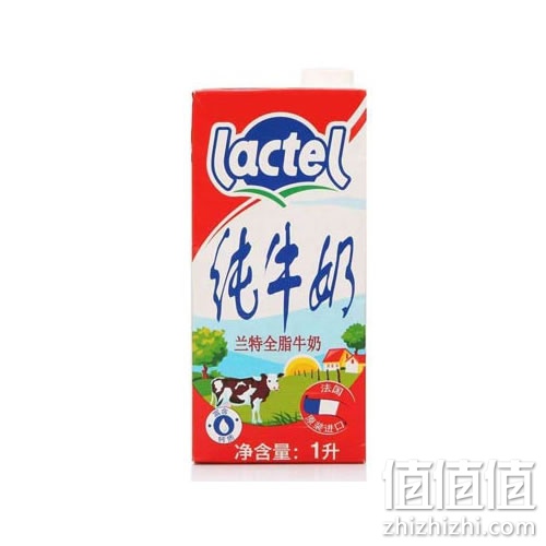 兰特全脂牛奶利乐装1L 