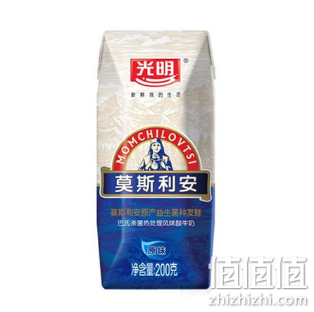 光明莫斯利安原味酸牛奶