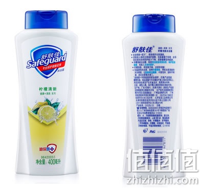 舒肤佳柠檬清新沐浴露400ml