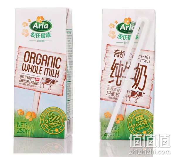 爱氏晨曦有机全脂牛奶250ml*10盒