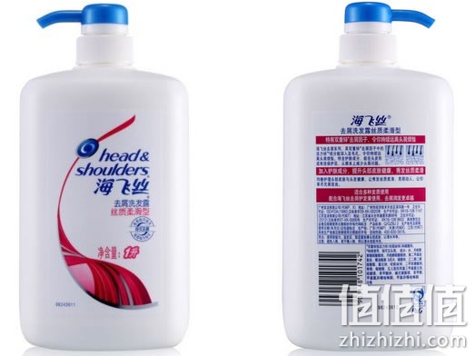 海飞丝丝质柔滑去屑洗发露1000ml