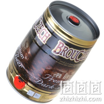 捷克Brouczech布鲁杰克黑啤5L