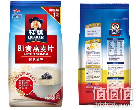 桂格即食燕麦片1kg/袋