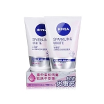 妮维雅（NIVEA）晶纯皙白泡沫洁面乳100g*2支 健一网价格