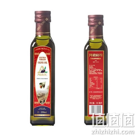 阿格利司特级初榨橄榄油250ml*2瓶