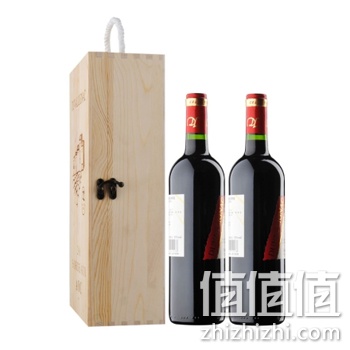 法国AOC杜瓦乐丽纳克干红葡萄酒双支礼盒750ml*2