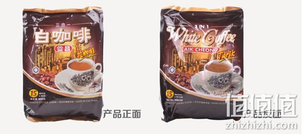 益昌老街3合1白咖啡600g 