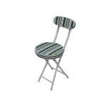 空间大师 DPY015 金属折叠圆凳靠背椅 当当网价格