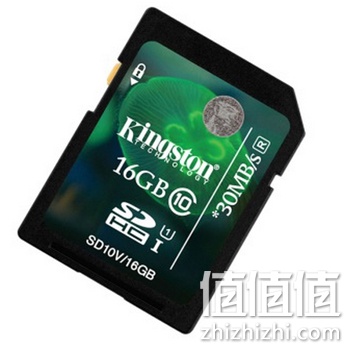 金士顿16GB class10 SD存储卡