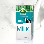 爱氏晨曦 低脂牛奶1L*12盒 我买网华北站价格