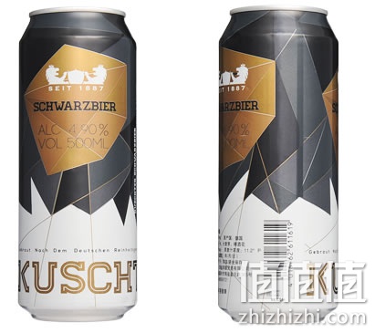 库斯特黑啤酒500ml 