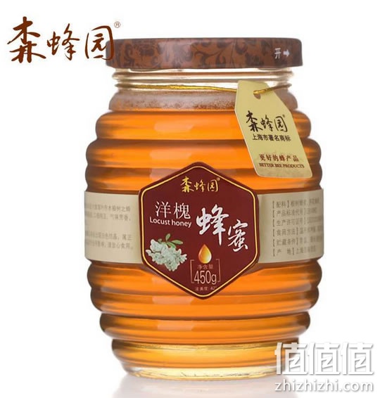 森蜂园洋槐蜂蜜450g