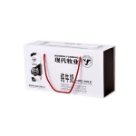 现代牧业 纯牛奶尊贵礼盒250ml*12 亚马逊中国