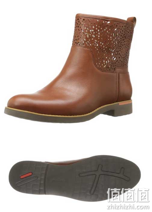 Rockport 乐步 Alanda Laser 女款真皮短靴