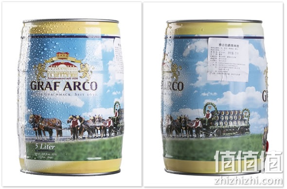 雅古伯爵黑啤酒5L 