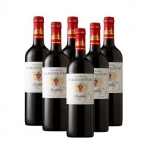 法国进口红酒 天马波尔多红葡萄酒 750ml*6瓶 京东商城价格