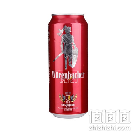 瓦伦丁烈性啤酒500ml*12 