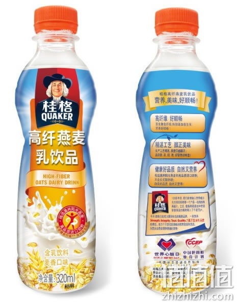 桂格高纤燕麦乳饮品320ml*12 