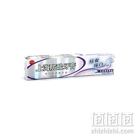 美加净上海防酸炫爽臻白牙膏170g*2支