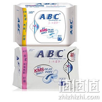 ABC日用纤薄棉柔卫生巾