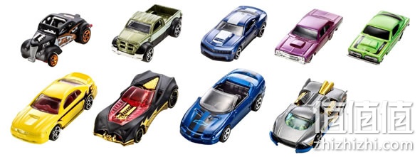 Hot Wheels风火轮火辣小跑车9辆装