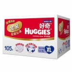 好奇 金装超柔贴身纸尿裤XL105片 亚马逊中国价格