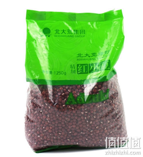 北大荒绿野东北特产杂粮精制红小豆1250g 