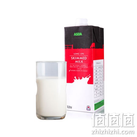艾思达脱脂牛奶1L*6盒