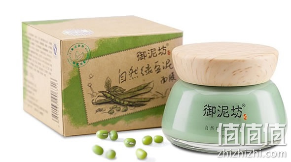 御泥坊自然绿豆泥面膜100g