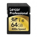 雷克沙 64G 专业系列 400X UHS-I SDXC卡 新蛋网价格