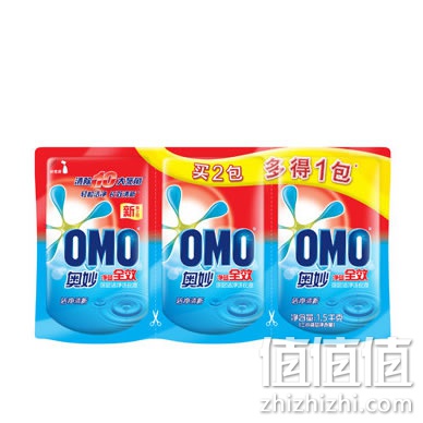 奥妙净蓝全效洗衣液